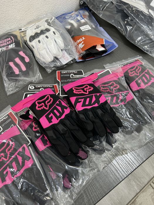 Мото перчатки FOX