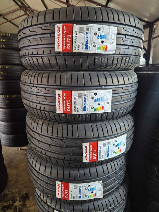 4 Anvelope de VARA - 205/55/16 91Y - ROADX China - NOI - DOT 2025 - SUPER PRET !