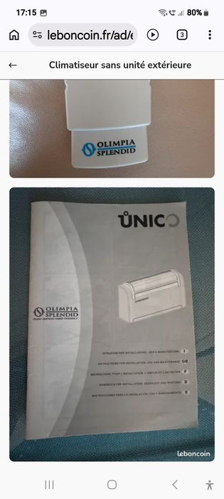 telecomanda aer condiționat Olimpia SistemAria