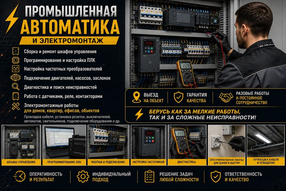 Услуги электрика