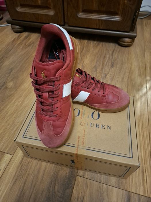 Ниски маратонки естествена кожа ,Номер 23.5см