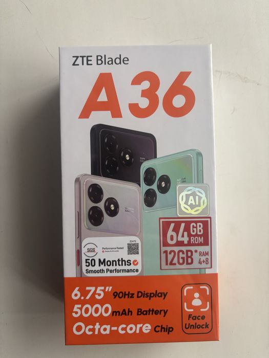 Смартфон ZTE Blade A36