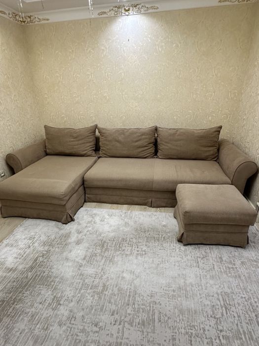 Диван с пуфиком, производство Россия