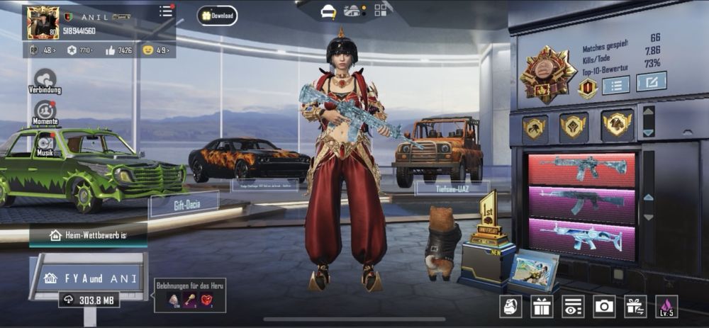 Аккаунт pubg mobile