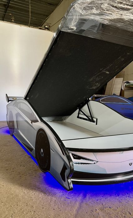 Машина кравать детский