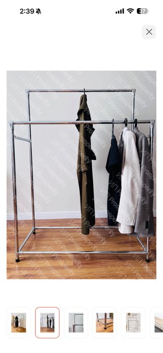 Напольная вешалка, рейл