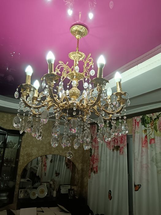 Люстры хрустальные