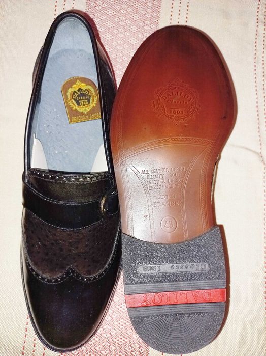 Туфли (новые), кожаные, Франция