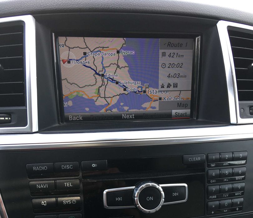 НОВО 2026 Ntg47 V25.5 Mercedes Turkish Map Ntg4.5 Карти Турция Hu45