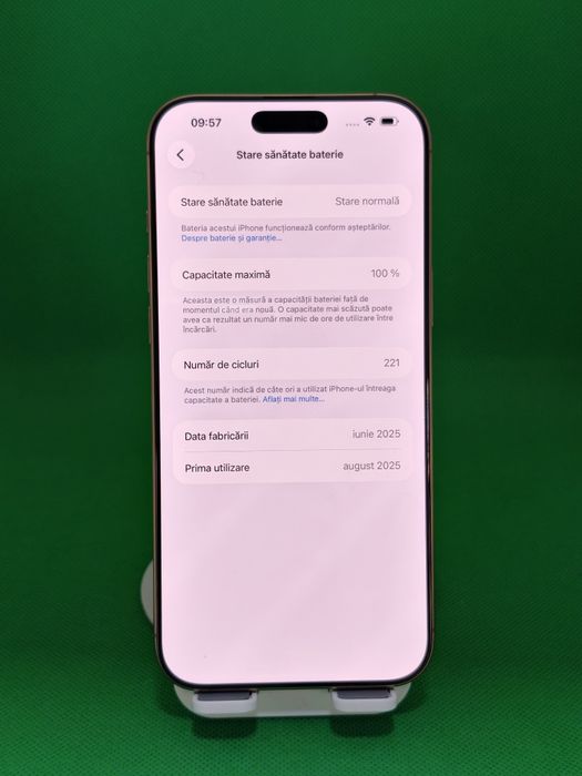 Iphone 16 Pro Max 100%bateria - Garantie - BuyBack