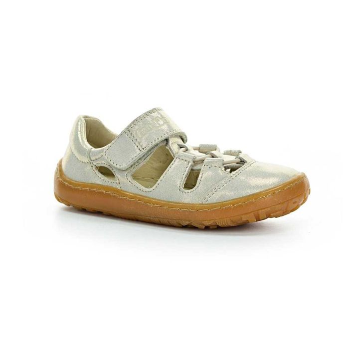 Нови боси сандали Froddo barefoot gold shine 28 номер