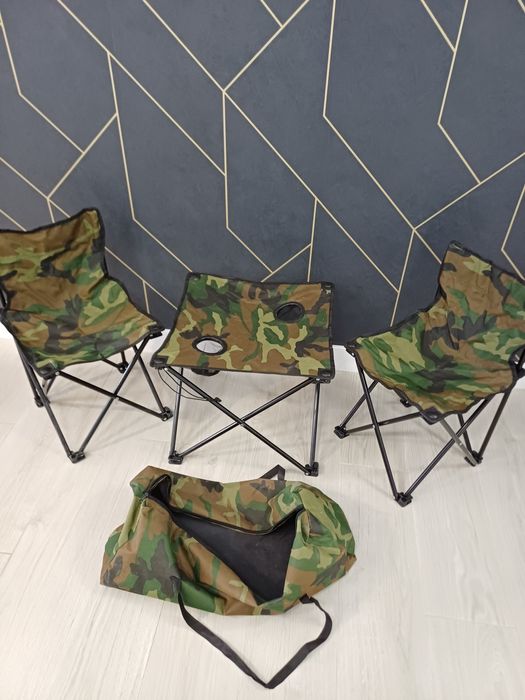 Set camping pliabil copii
