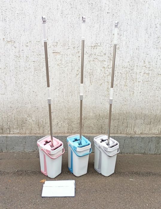 Швабра с ведром.