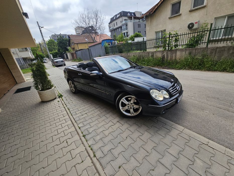 Mercedes clk кабриолет