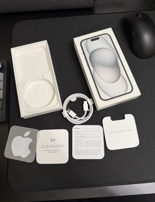 iPhone 15 черный