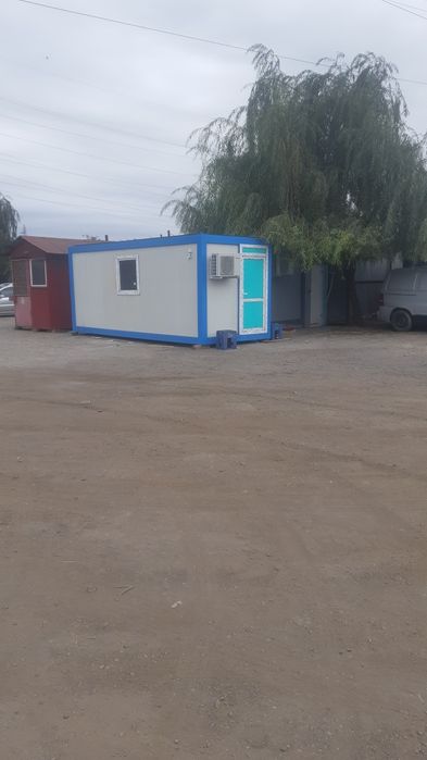 Container birou containere vitrina santier paza