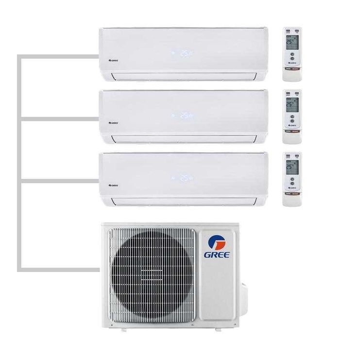 Кондиционер мульти-сплит система Gree free-match: 1наружний блок+2внут