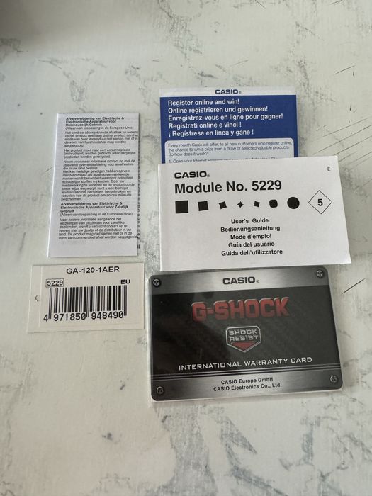 Casio G-Shock GA-120-1AER