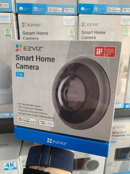 Kaмера  EZVIZ Wi-Fi CS-E4p (6 MP)