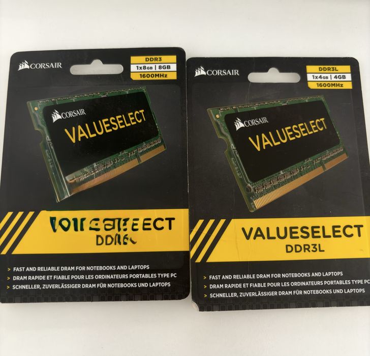 Memorie RAM Corsaire DDR3 4GB & 8GB