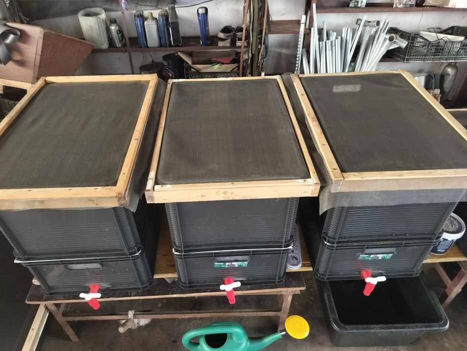 Vind afacere ferma de răme vermicultura,vermicompost
