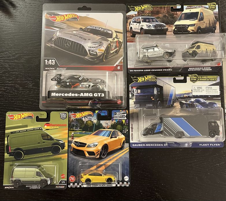 Hot wheels Mercedes
