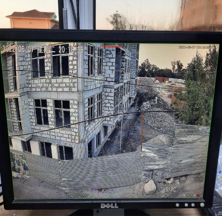 Установка камера видеонаблюдения