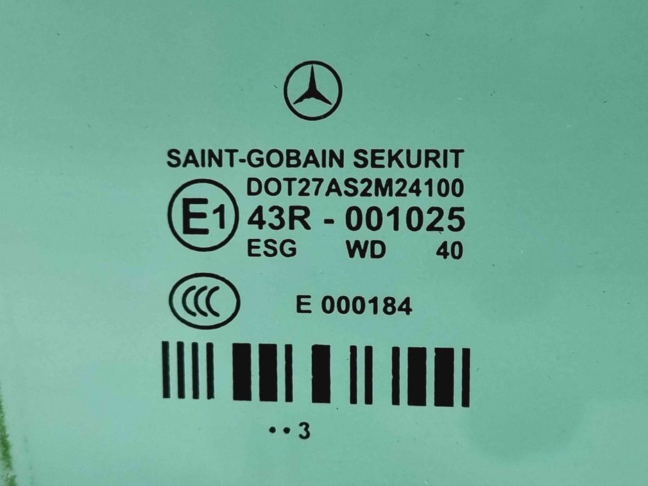 Geam usa dreapta spate Mercedes Clasa E (W212) Facelift AMG [Fabr 2009