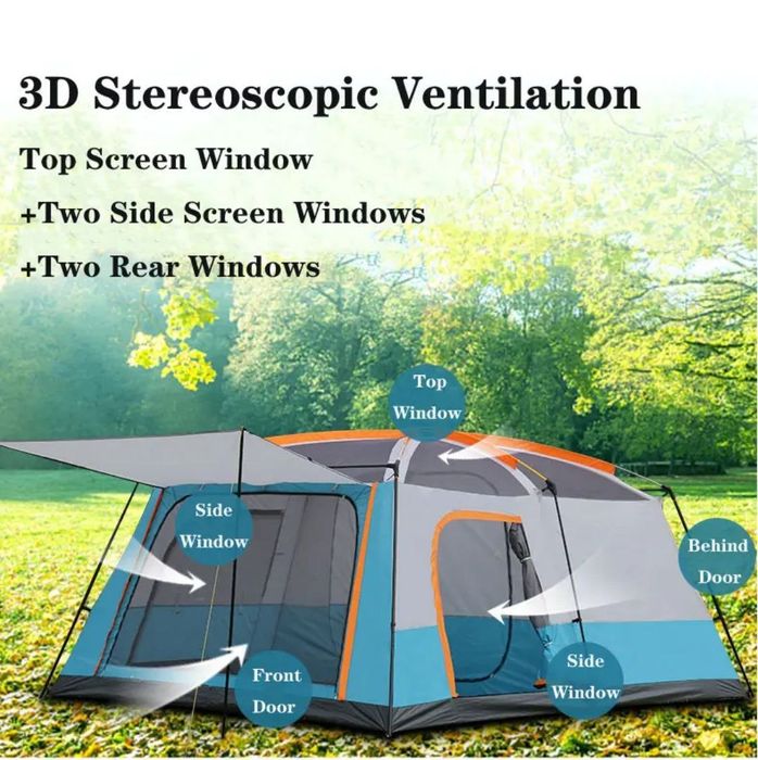 6-10 человек многофункциональная кемпинговая палатка для отдыха на при
