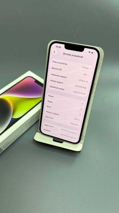 Apple iPhone 14, 128 гб АКБ 93% (Степногорск 5728)