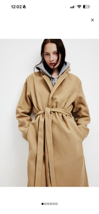 Дълго палто h&m НОВО