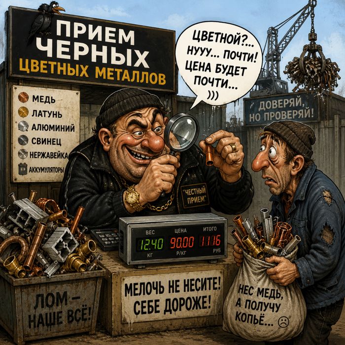 Прием металла дорого