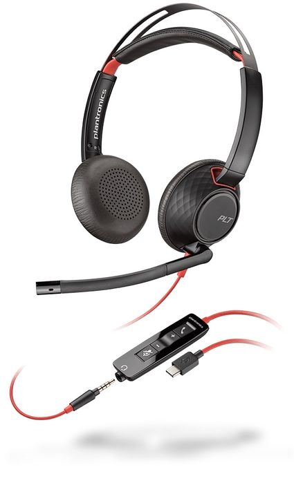Plantronics (Polу) Blackwire 5220, USB-A, jack 3,5 mm