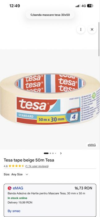 Banda mascare Tesa  set 25 buc