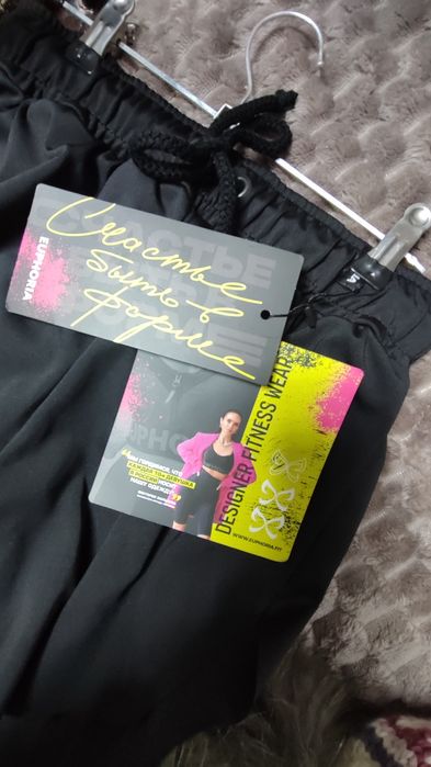 Лосины, леггинсы Euphoria оригинал, с шортами, спортивные штаны