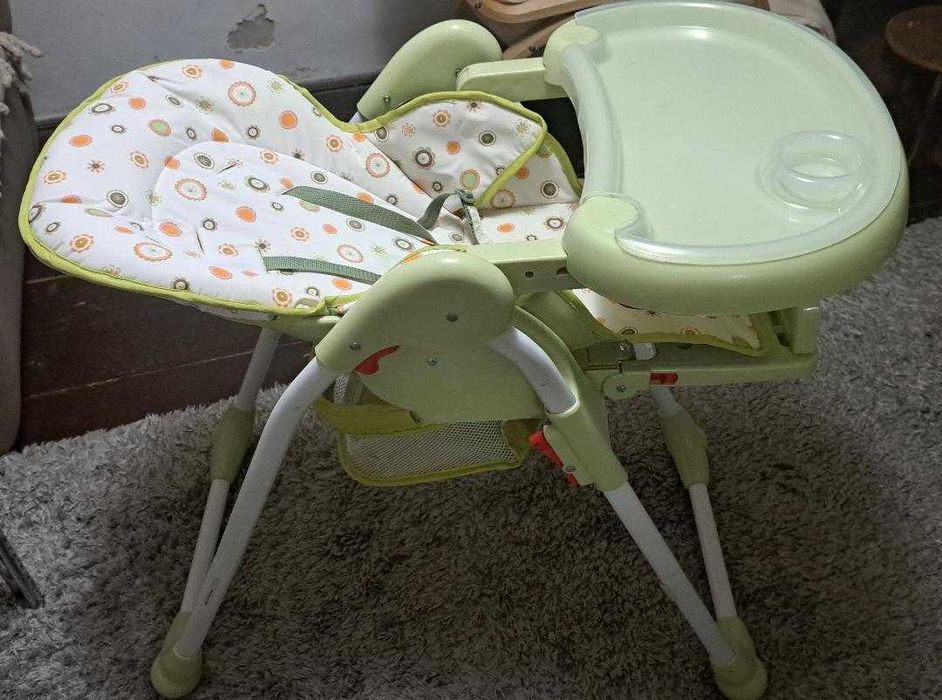 IMPECABIL-poate fi facut CADOU, Scaun masa,Baby Care,5 trepte inaltime