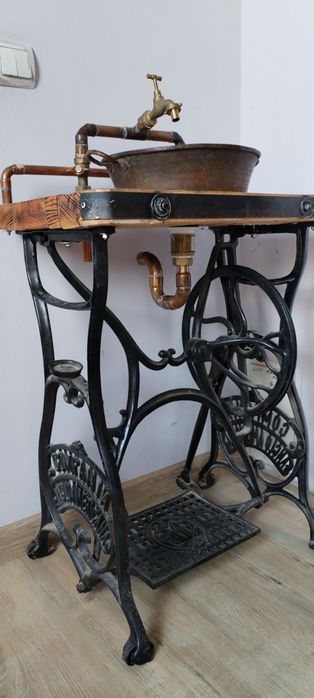 Vând chiuveta ornamentala rustică industrială