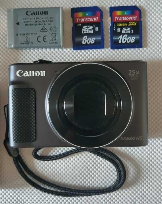 Фотоапарат Canon PowerShot SX620 HS - 20 MPx, 25X Zoom, Wi-Fi