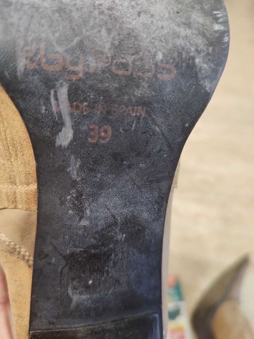 Дамски испански обувки от естествена кожа -byPass