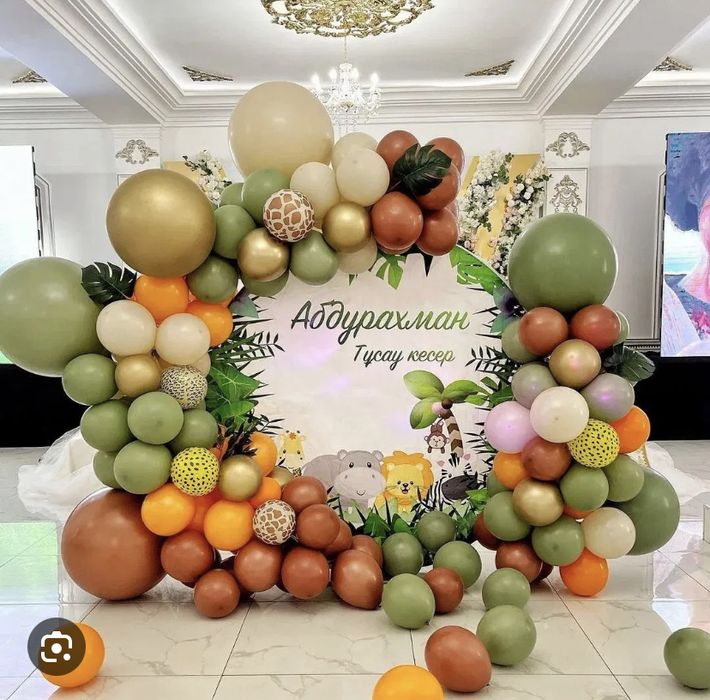 Оформление шарами