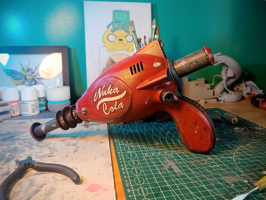Fallout 76 косплей пистолет реквизит Thirst Zapper