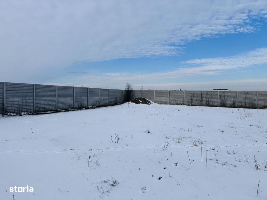 Teren intravilan 600 mp, zona Luceafarului-Stelelor, imprejmuit, Chiaj