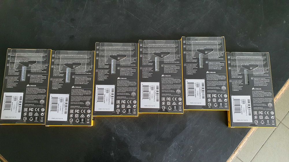 Нов Corsair MP510 4TB SSD M.2 NVMe - 3 г. гаранция, налични 4 бр.
