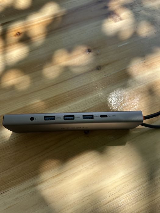 Докинг станция Baseus Metal Gleam 11 in 1 (CAHUB-CT0G)