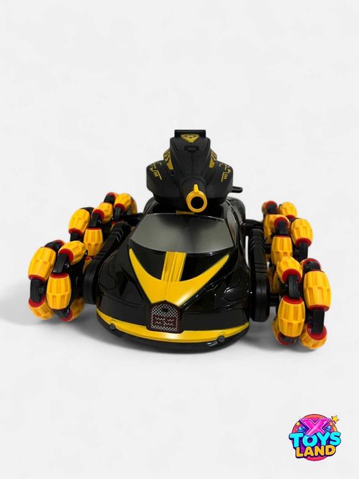 Радиоуправляемый танк с пульта и браслета