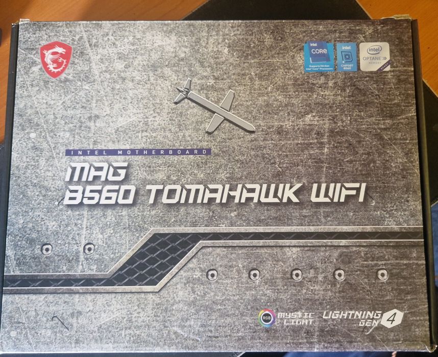 Placa de baza MSI B560 Tomahawk wifi+ procesor Intel i5 11600k
