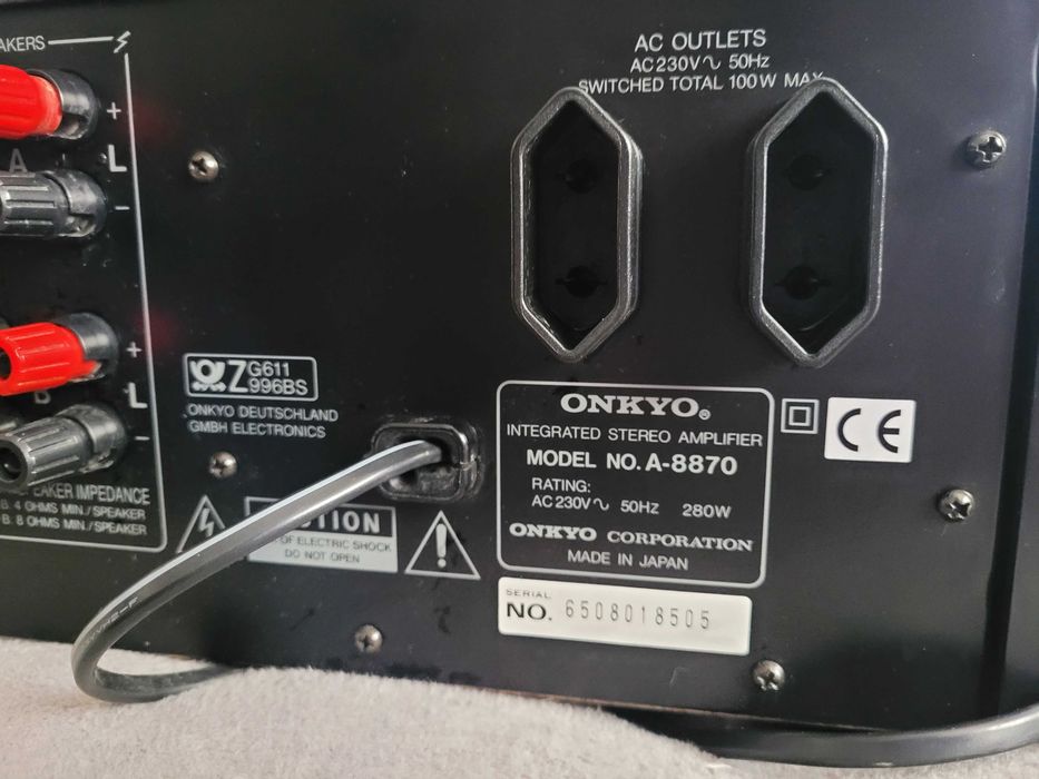 ONKYO Integra A-8870 (A-809) amplificator Hi-Fi Premium