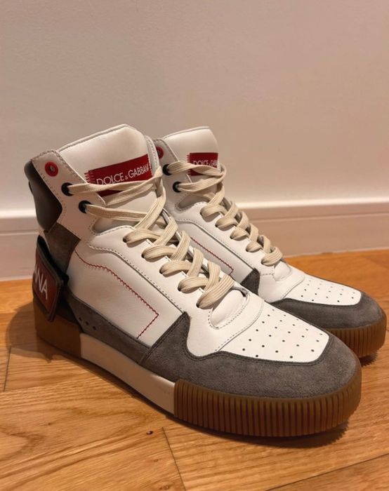 Pantofi sport Dolce&Gabbana din piele naturala