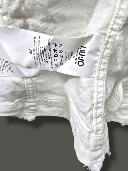 Дамско яке LIU JO – бяло, стилно, с камъни, оригинал