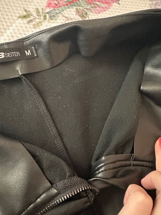 Кожен панталон М р-р